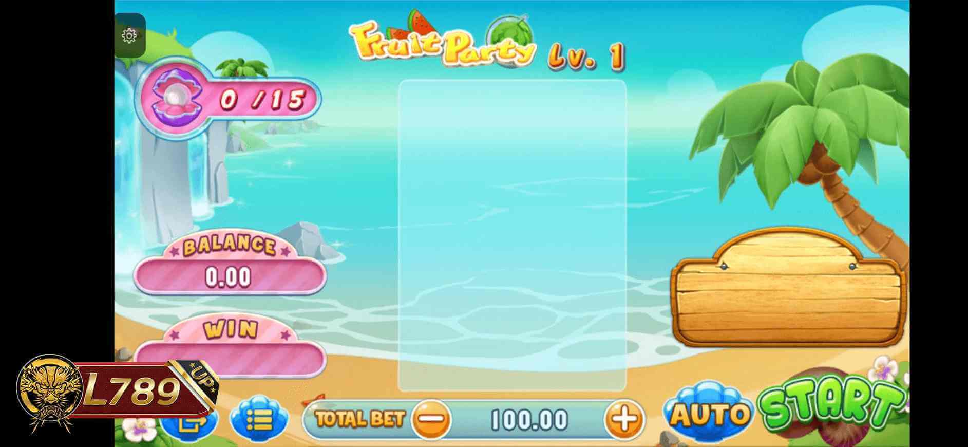 ตัวอย่างเกม Fruit Party 1