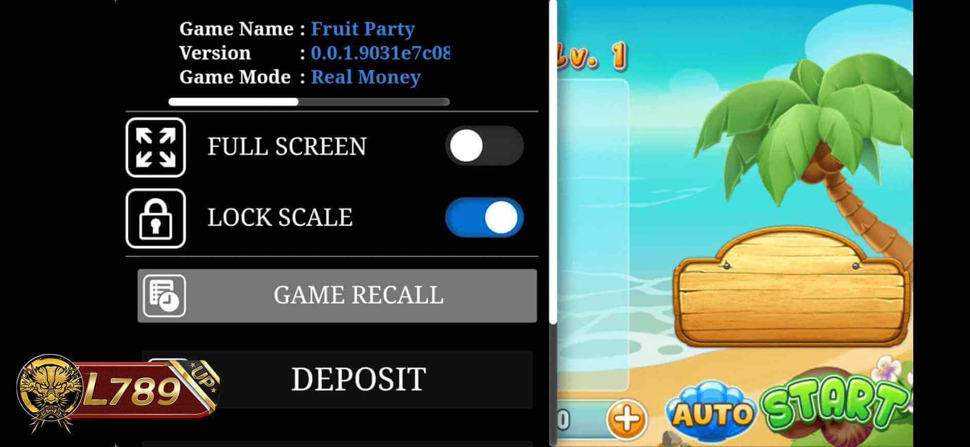 ตัวอย่างเกม Fruit Party 2