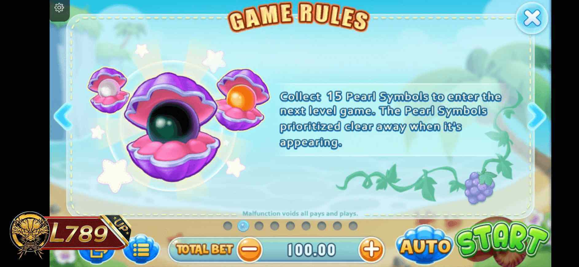 ตัวอย่างเกม Fruit Party 4