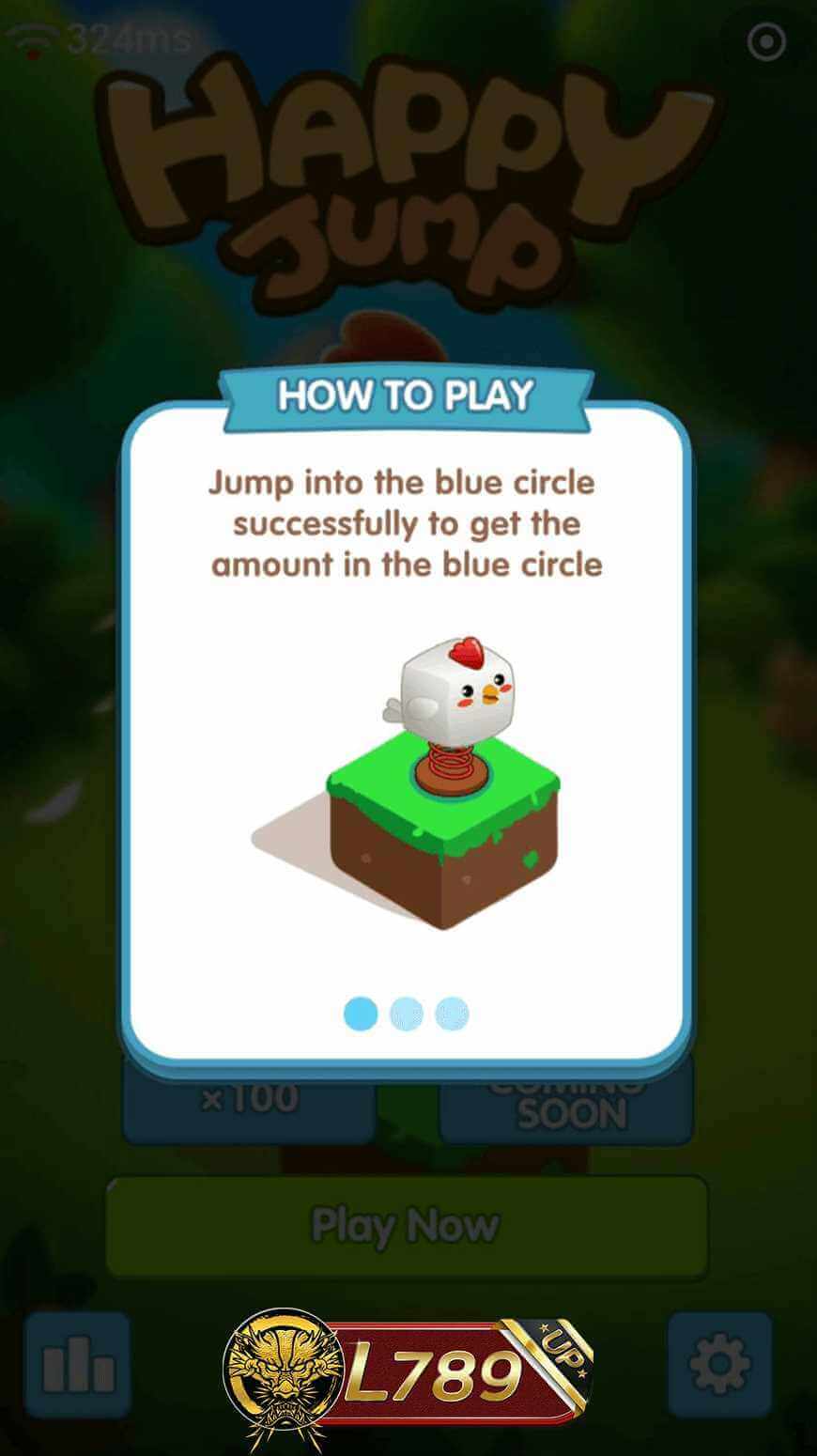 ตัวอย่างเกม Happy Jump 3