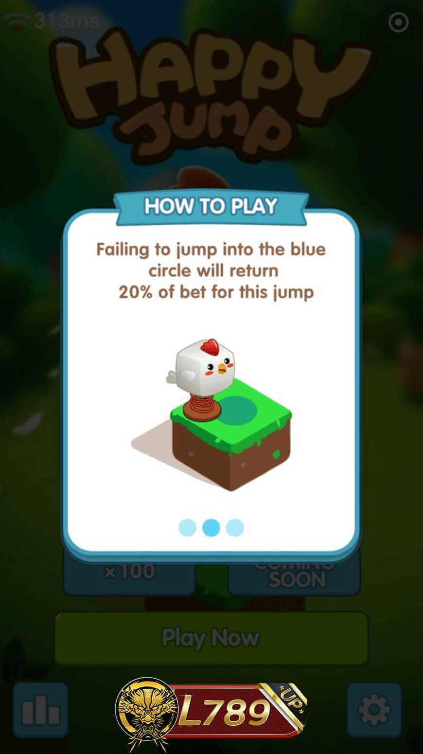 ตัวอย่างเกม Happy Jump 4