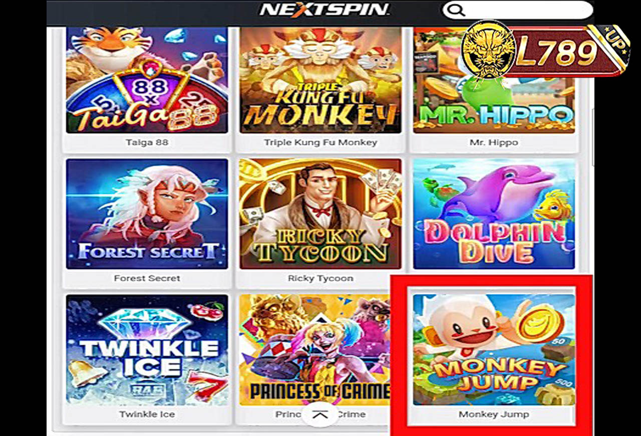 ตัวอย่างเกม Monkey Jump 5